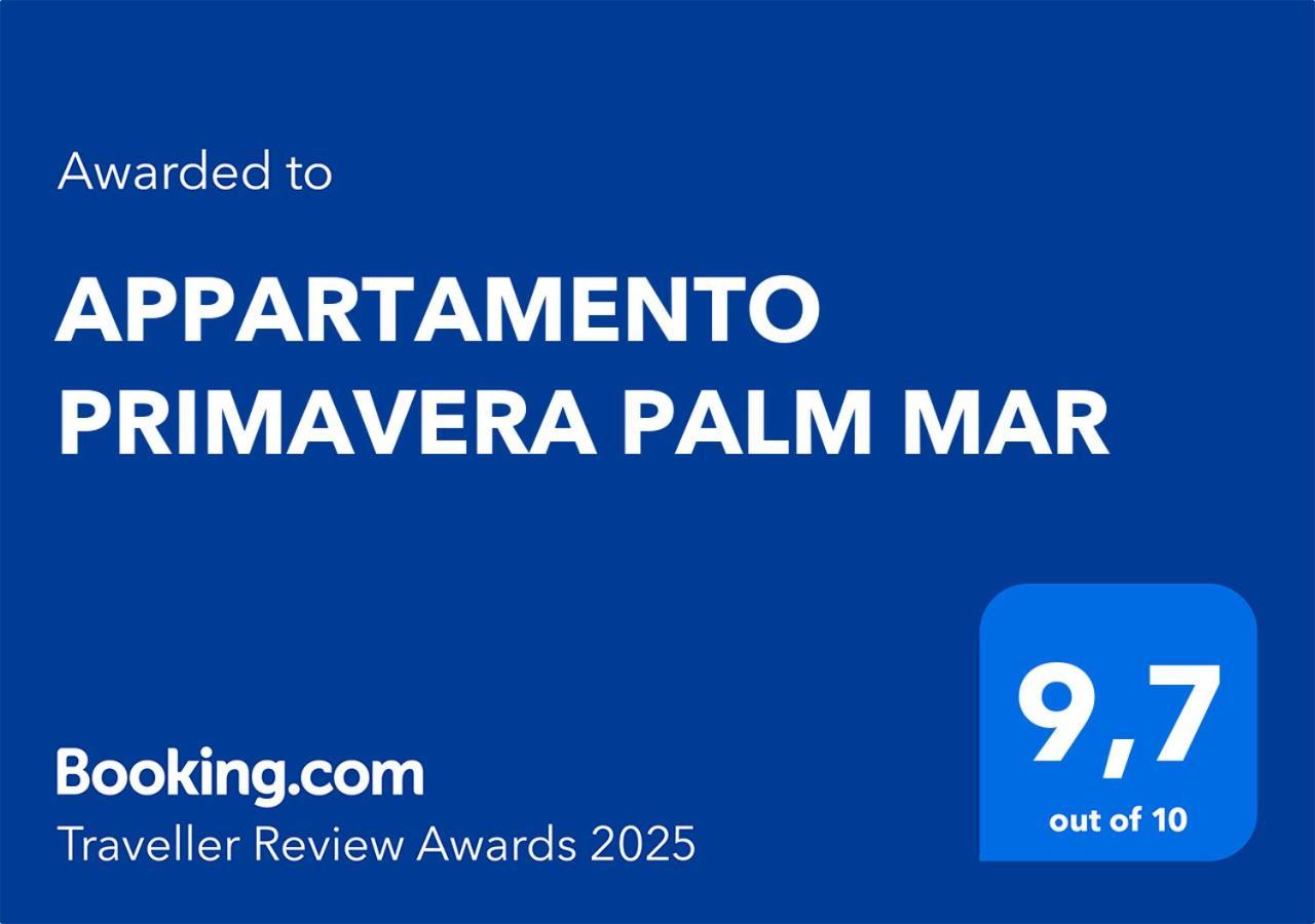 Appartamento Primavera Palm Mar Exterior foto